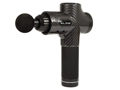 Pistolet do masażu masażer blow wave 4000 + 10 końcówek + walizka