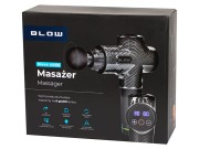 Pistolet do masażu masażer blow wave 4000 + 10 końcówek + walizka