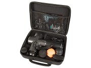 Pistolet do masażu masażer blow wave 4000 + 10 końcówek + walizka