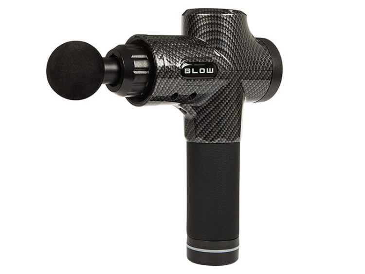 Pistolet do masażu masażer blow wave 4000 + 10 końcówek + walizka