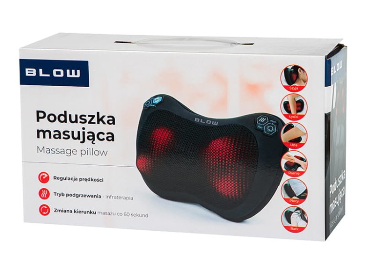 Poduszka masująca shiatsu masażer blow"