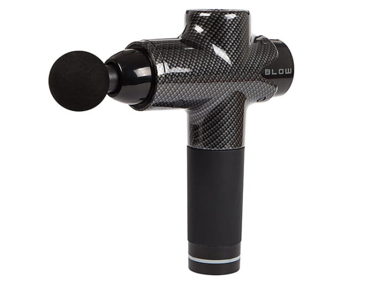 Pistolet do masażu masażer blow wave 5000 + 10 końcówek + walizka