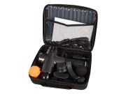 Pistolet do masażu masażer blow wave 5000 + 10 końcówek + walizka