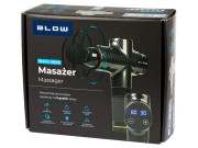 Pistolet do masażu masażer blow wave 5000 + 10 końcówek + walizka